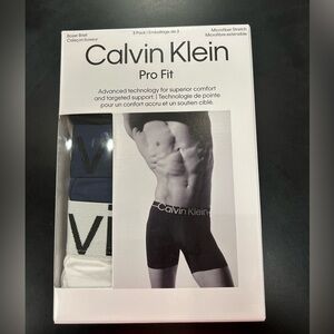 Calvin Klein Pro Fit Micro box brief Iconic Style, Supreme Comfort 3 pack